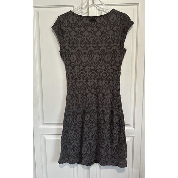 Merrell Opti-wick Midi Dress Cap Sleeve Size Small Gray Outdoors Hiking Hippie - Picture 6 of 12